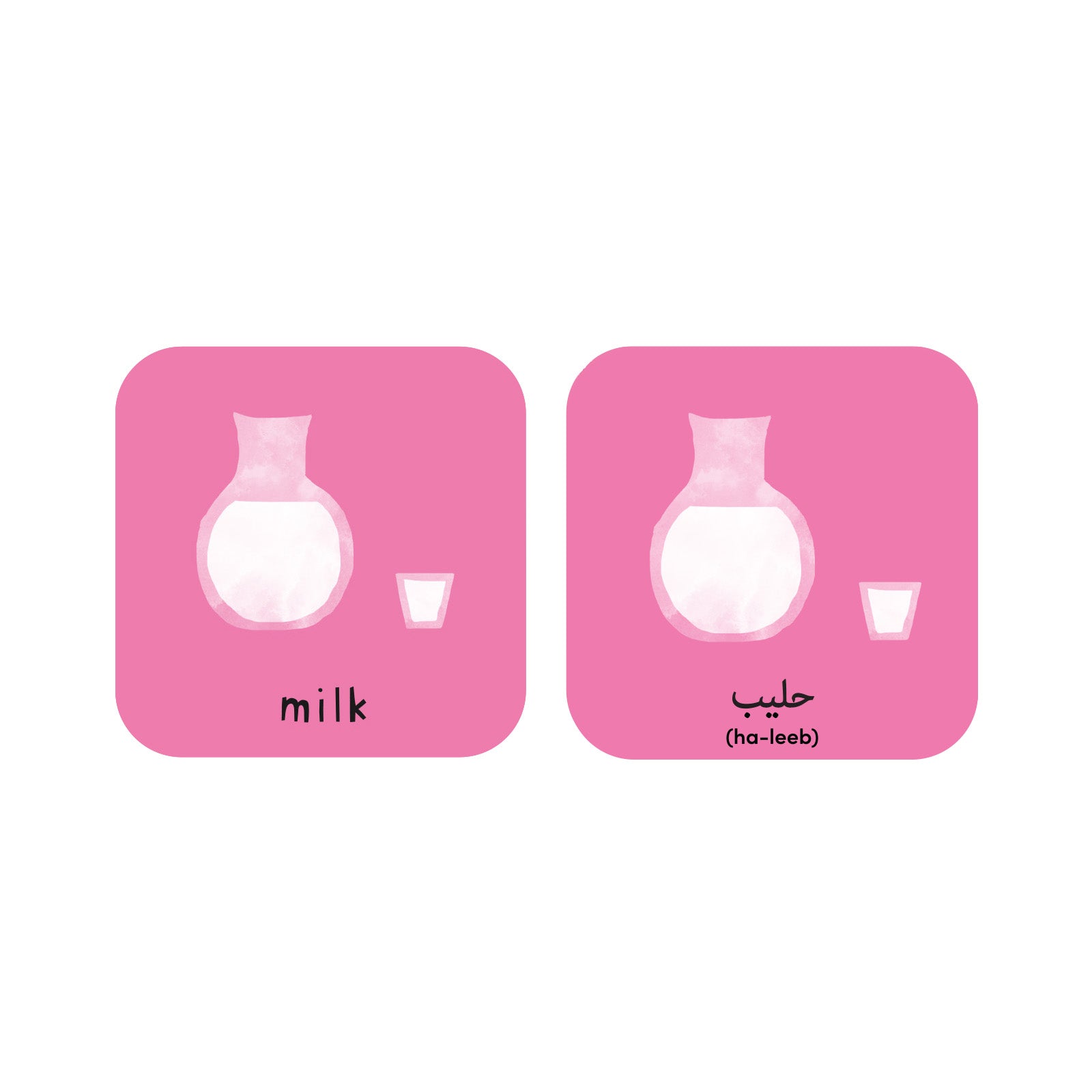 Minilingo, English/arabic Flashcards