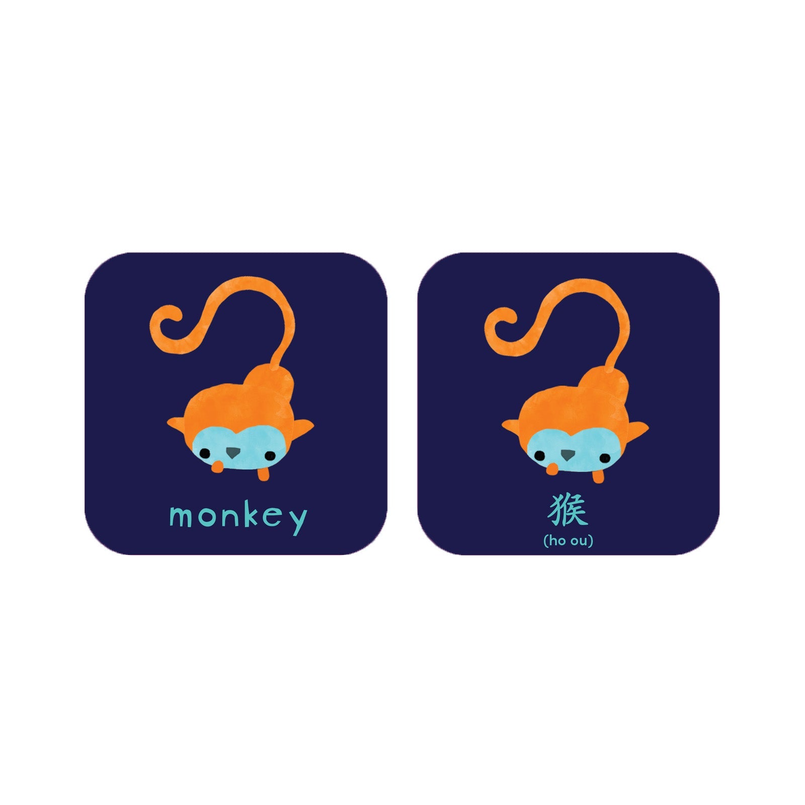 Minilingo, English/mandarin Flashcards