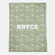Bryce Personalized Minky Blanket