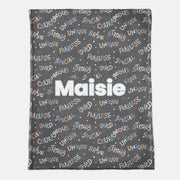 Maisie Personalized Minky Blanket