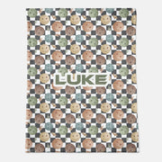 Luke Personalized Minky Blanket