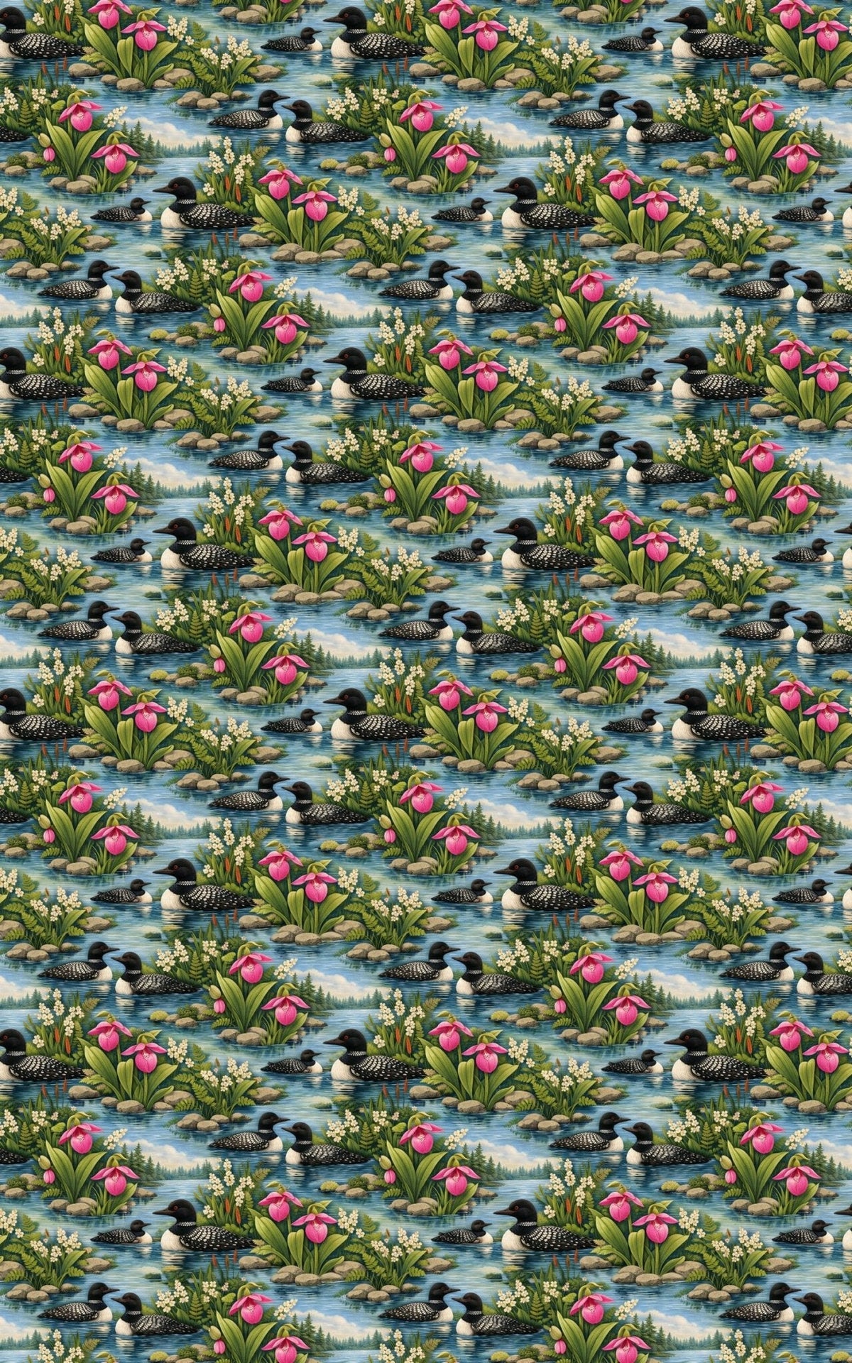 Minnesota Flora & Fauna Wrapping Paper