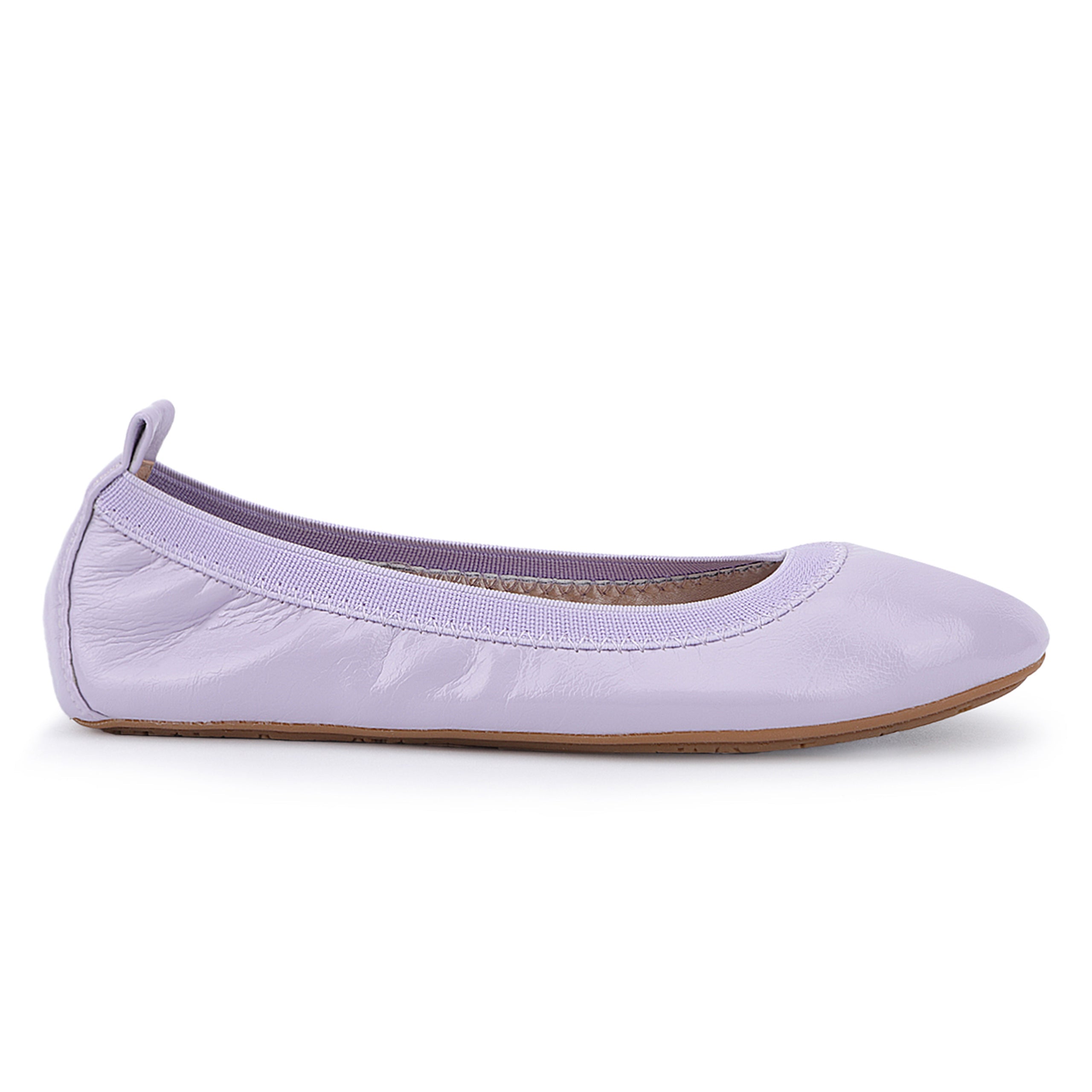 Miss Samara Ballet Flat In Dusty Lavender Patent - Kids