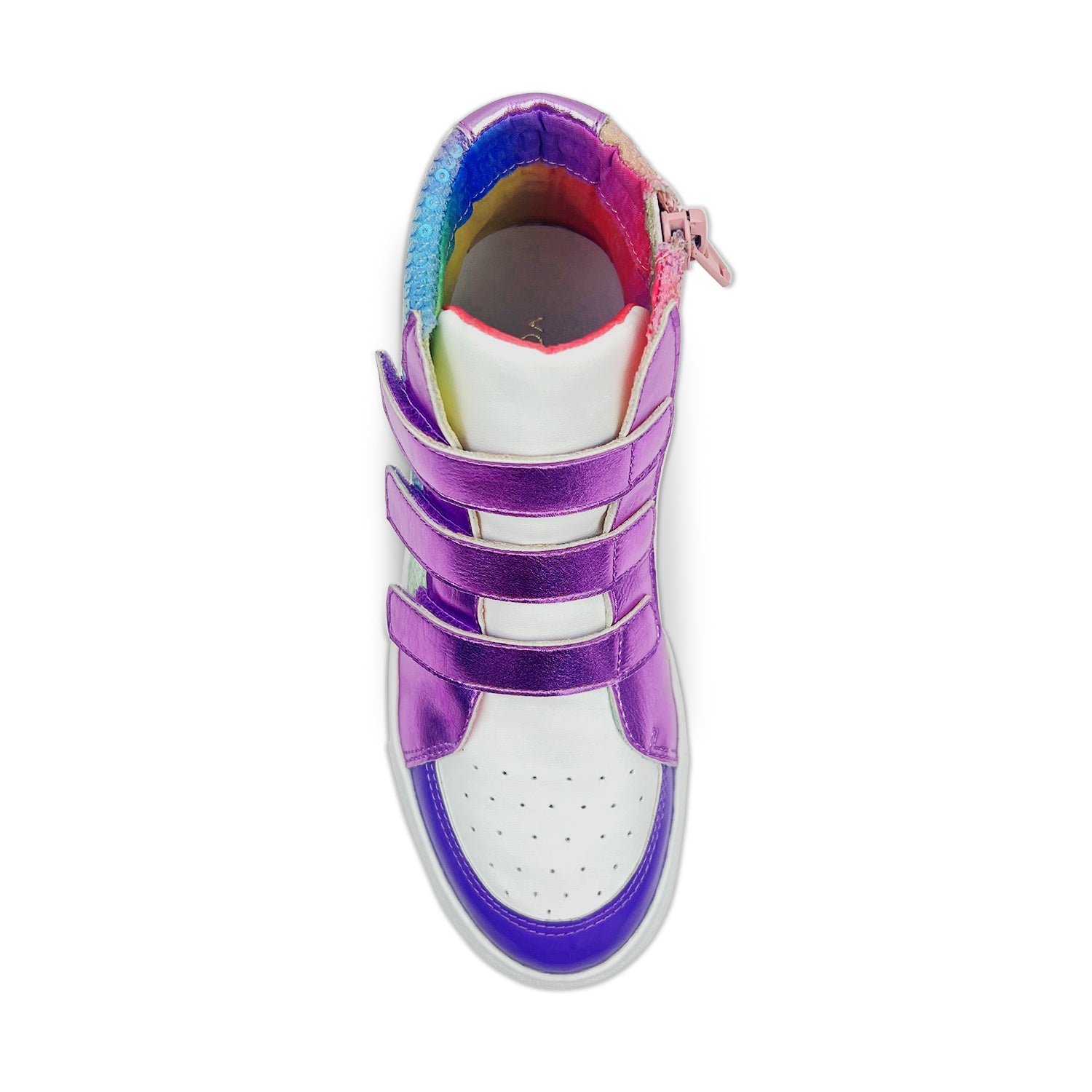 Miss Hannah Sneaker In Purple Multi - Kids