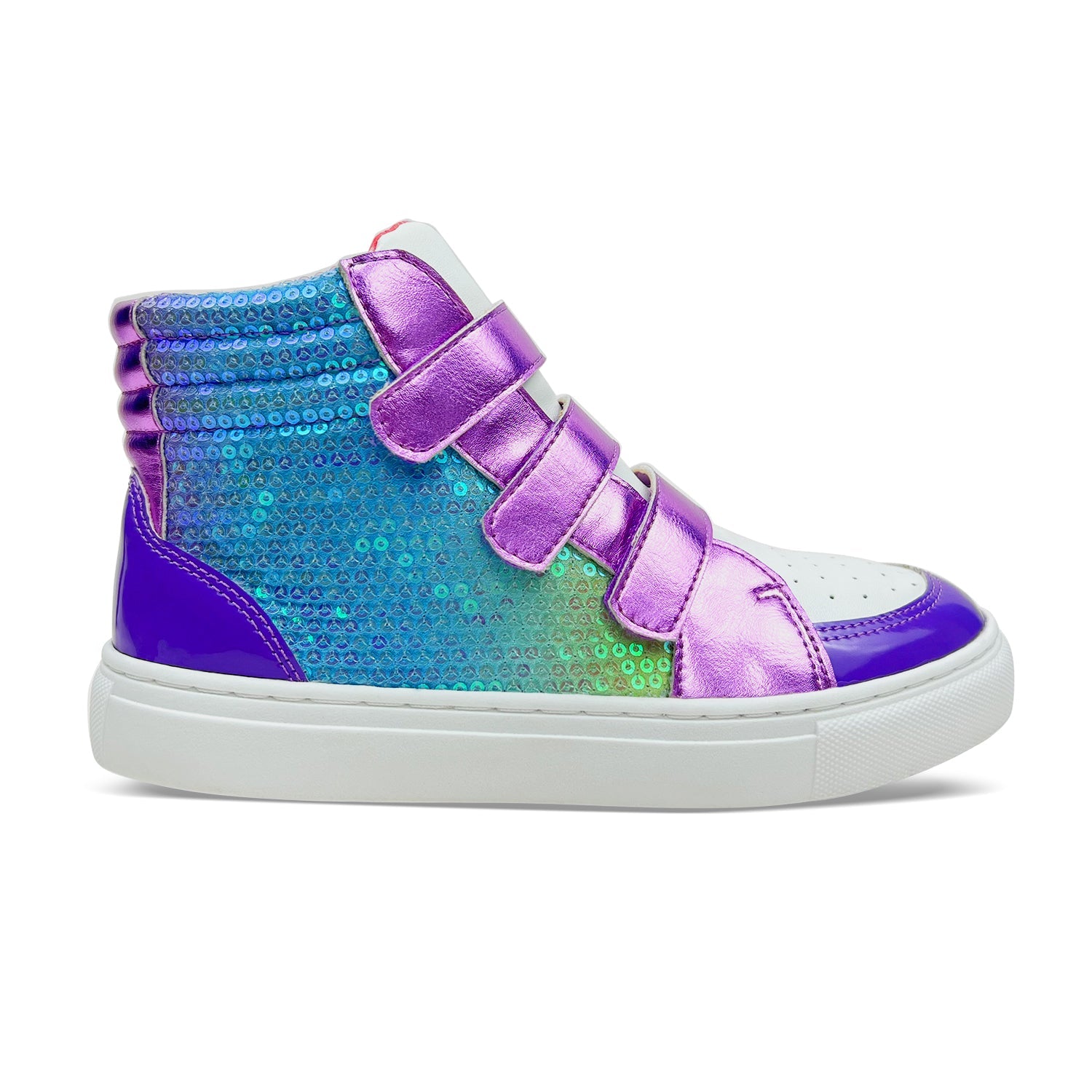 Miss Hannah Sneaker In Purple Multi - Kids