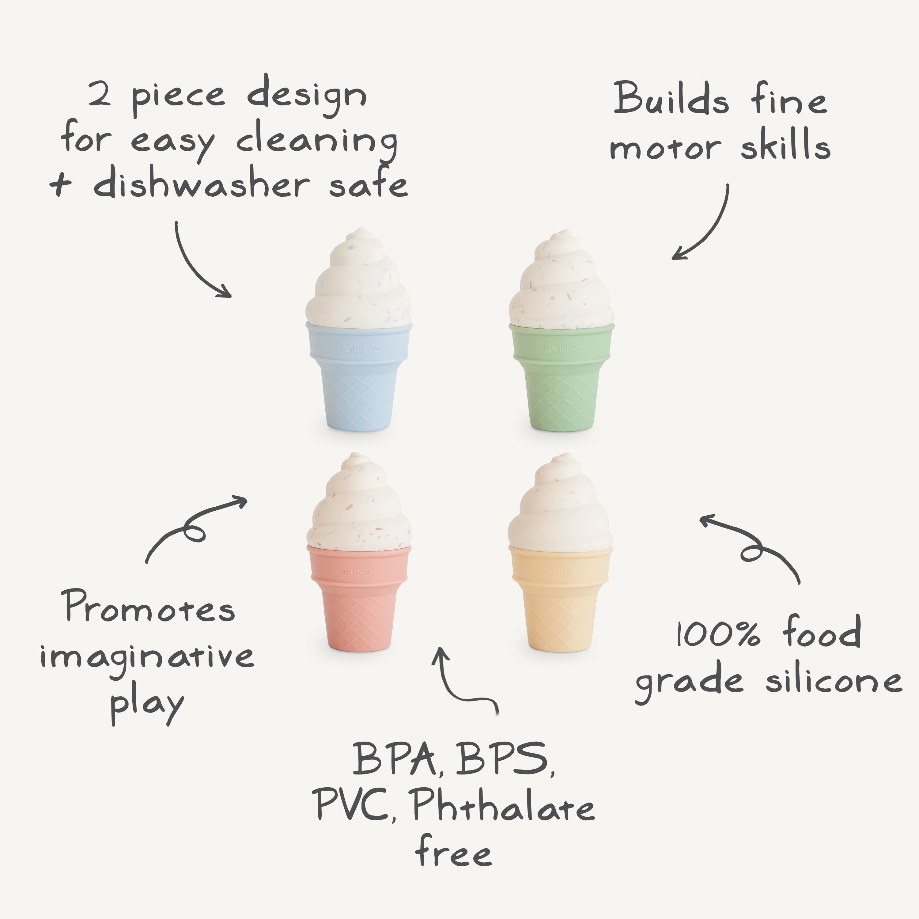 Mix And Match Cupcake Toy