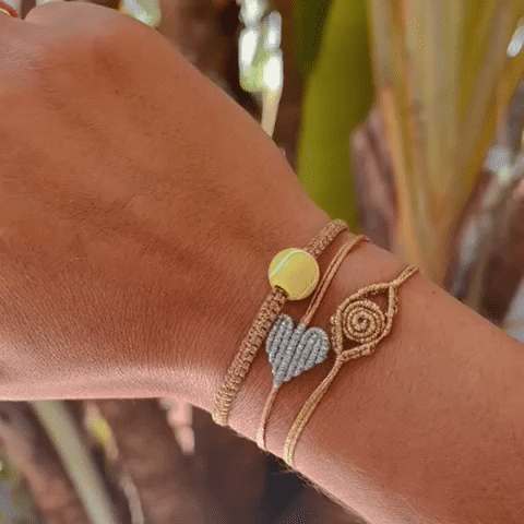 Yara Gold Evil Eye Bracelet