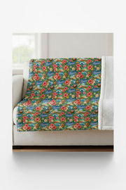 Hawaii Island Aloha Sherpa Blanket