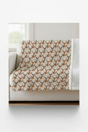 Woodland Grace Sherpa Blanket