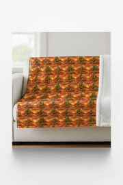 Arizona Desert Sun Sherpa Blanket