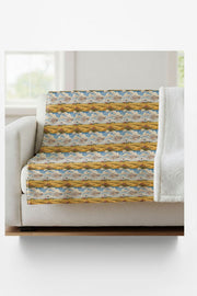 Kansas Endless Plains Sherpa Blanket