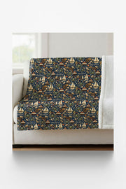Maryland Chesapeake Classic Sherpa Blanket