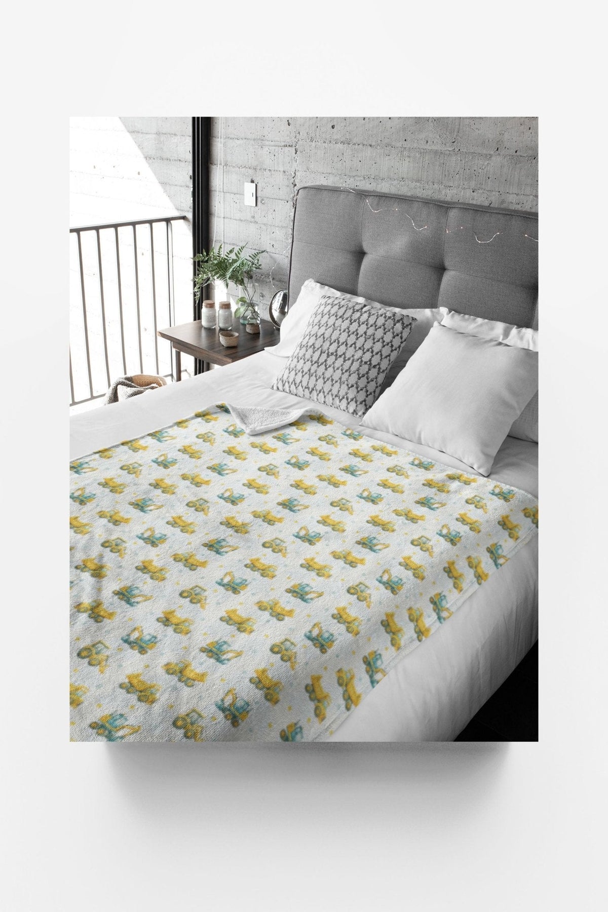 Under Construction Sherpa Blanket