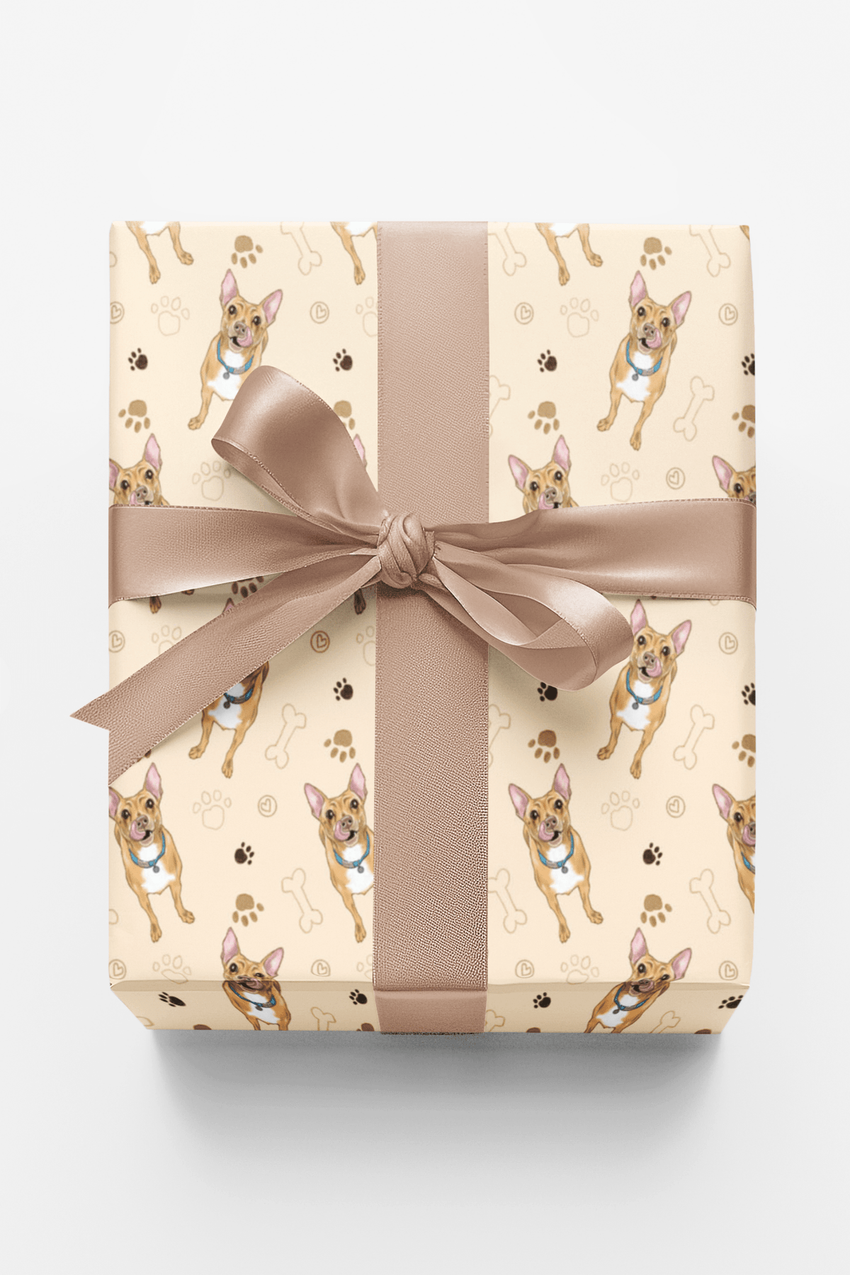 Chihuahua Love Wrapping Paper | Michelle Gilsey | Artist Corner