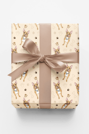 Chihuahua Love Wrapping Paper | Michelle Gilsey | Artist Corner