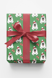 Winter Seal With Mittens Wrapping Paper | Michelle Gilsey | Artist Corner