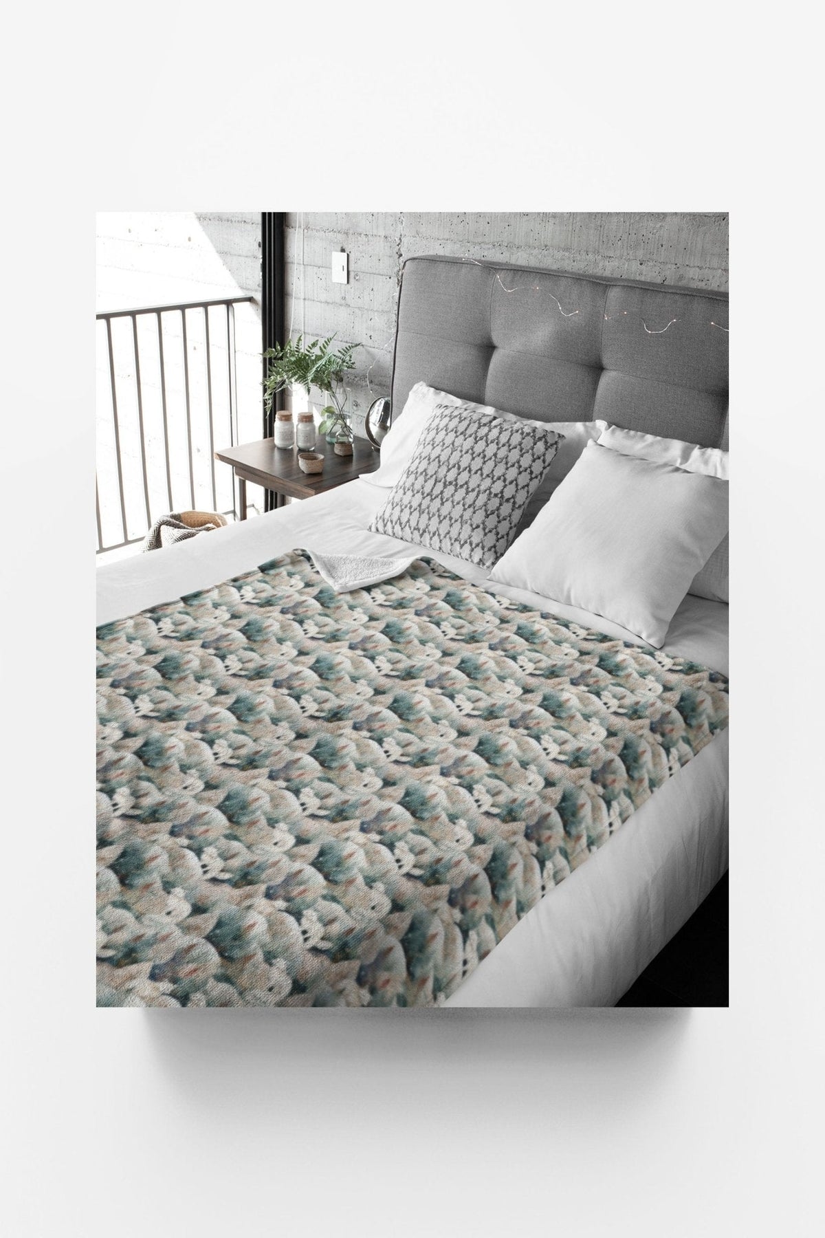 Northlight Fox Sherpa Blanket