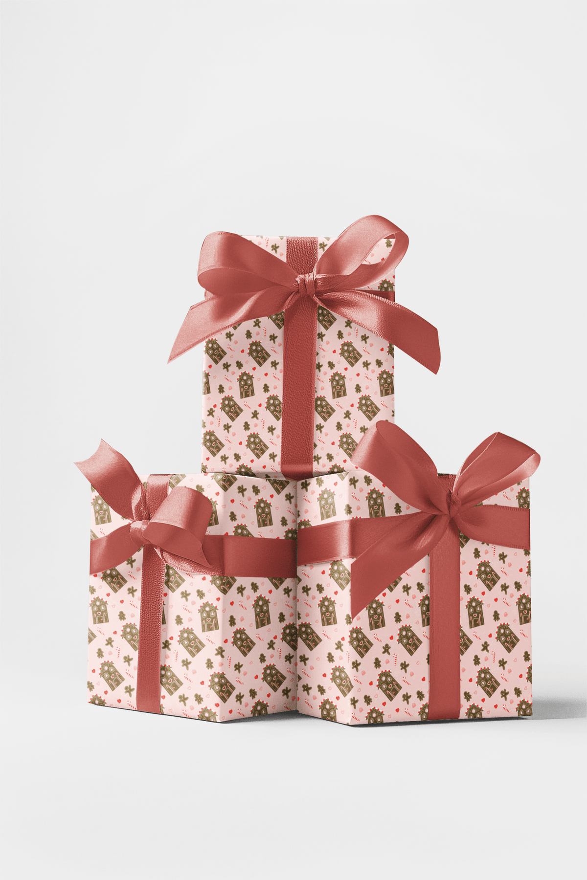 Gingerbread Joy Wrapping Paper | Michelle Gilsey | Artist Corner