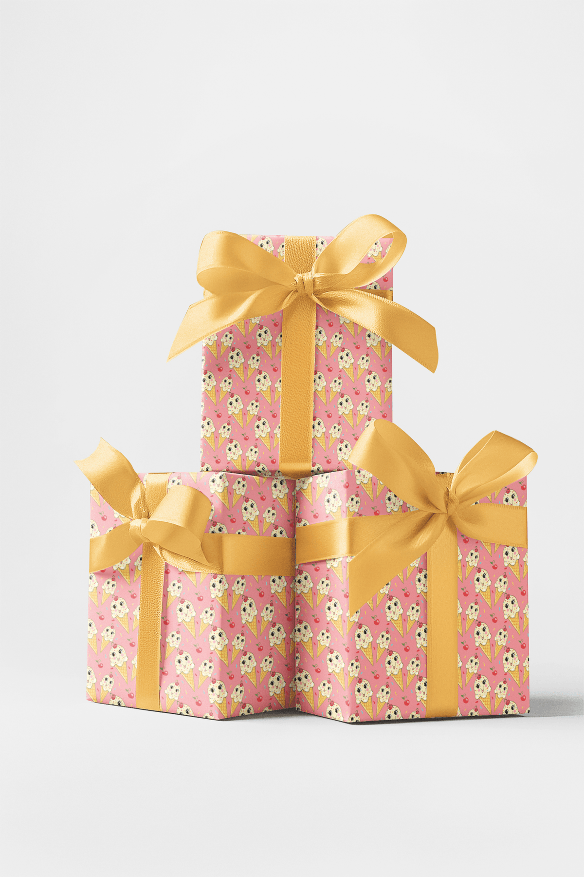 Icecream Luv Wrapping Paper | Michelle Gilsey | Artist Corner