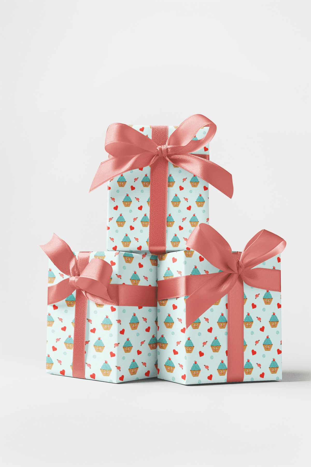 Cupcakes N Giggles Wrapping Paper | Michelle Gilsey | Artist Corner