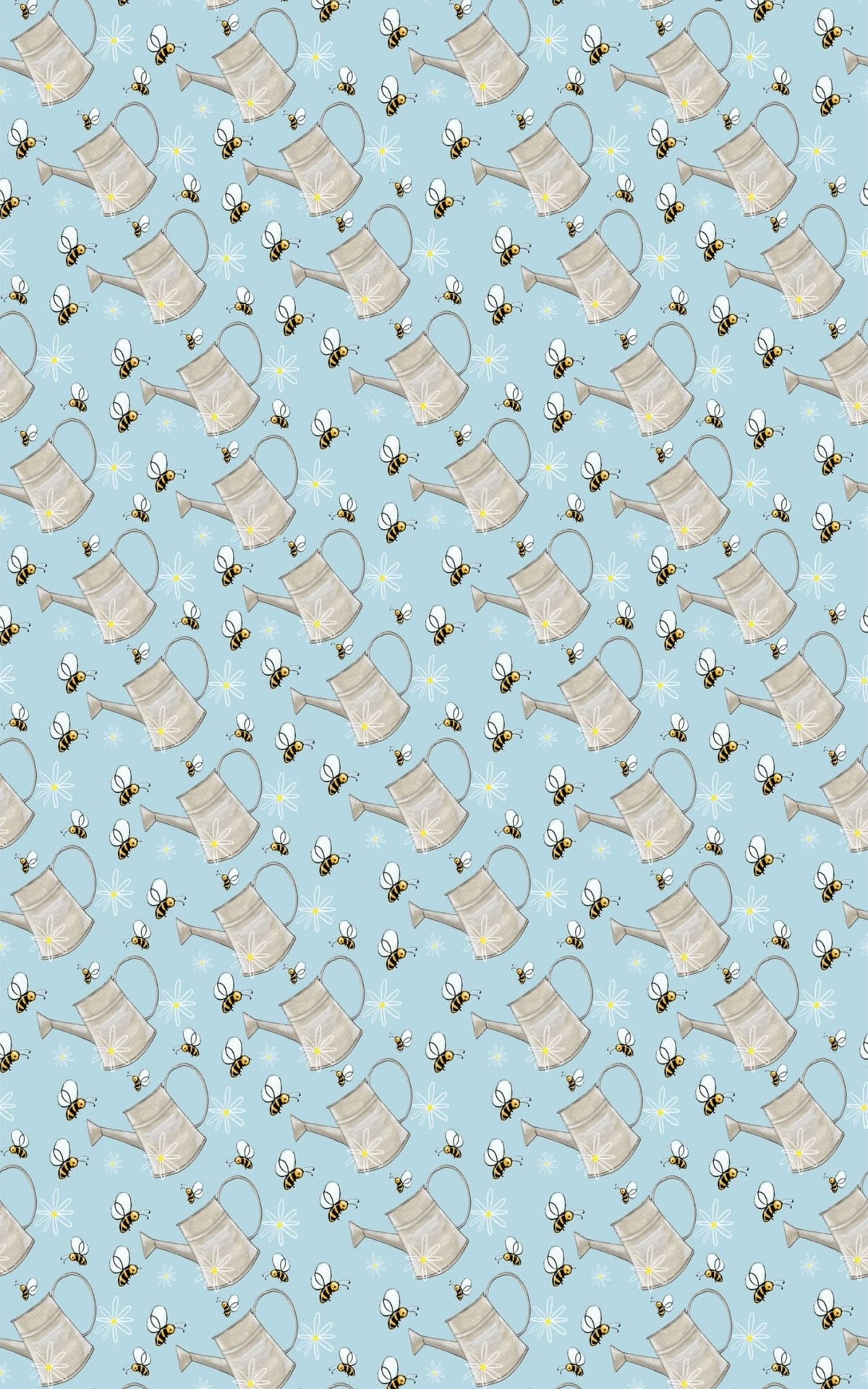 Buzzy Bee Wrapping Paper | Michelle Gilsey | Artist Corner