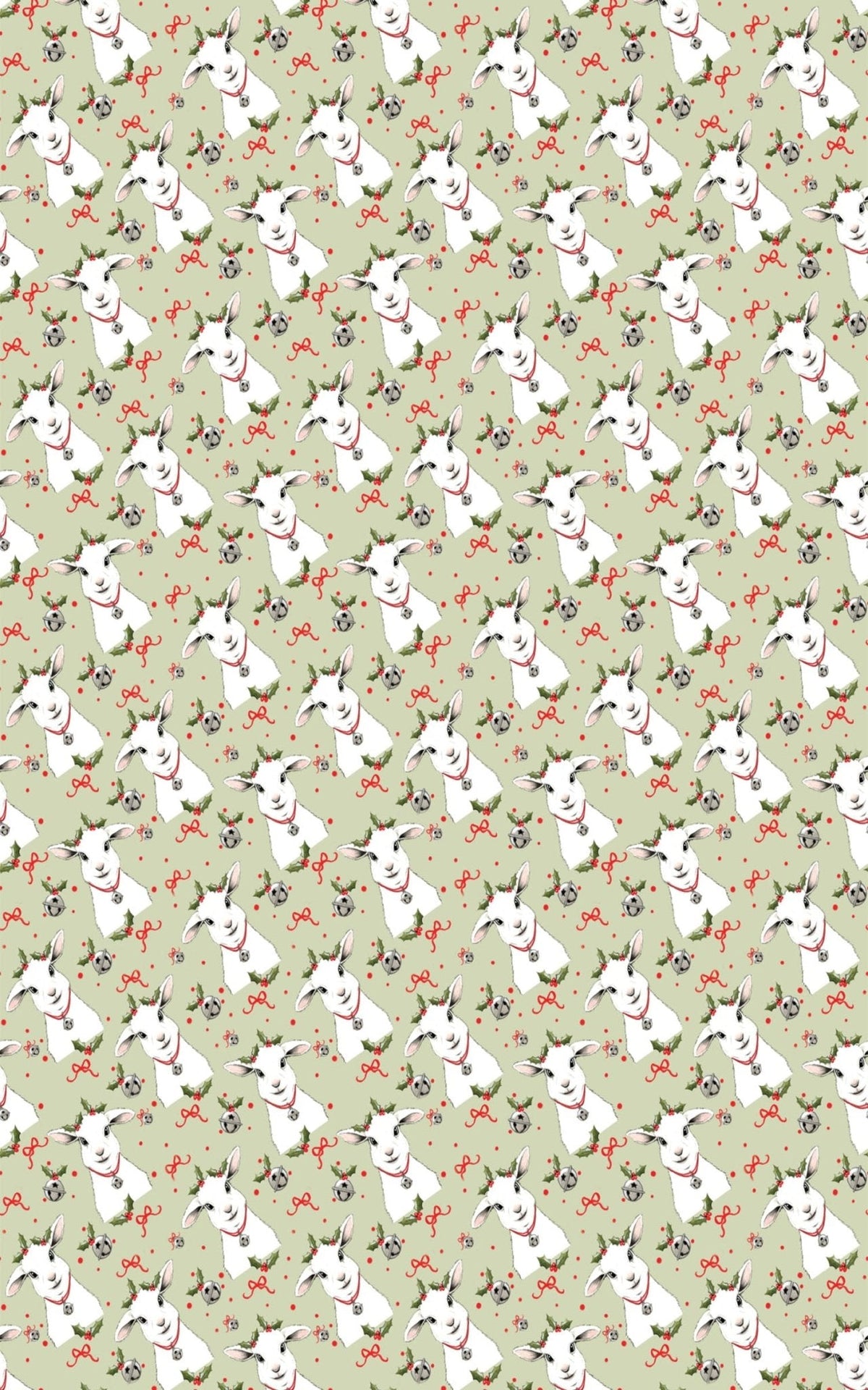 Holly Belle Wrapping Paper | Michelle Gilsey | Artist Corner