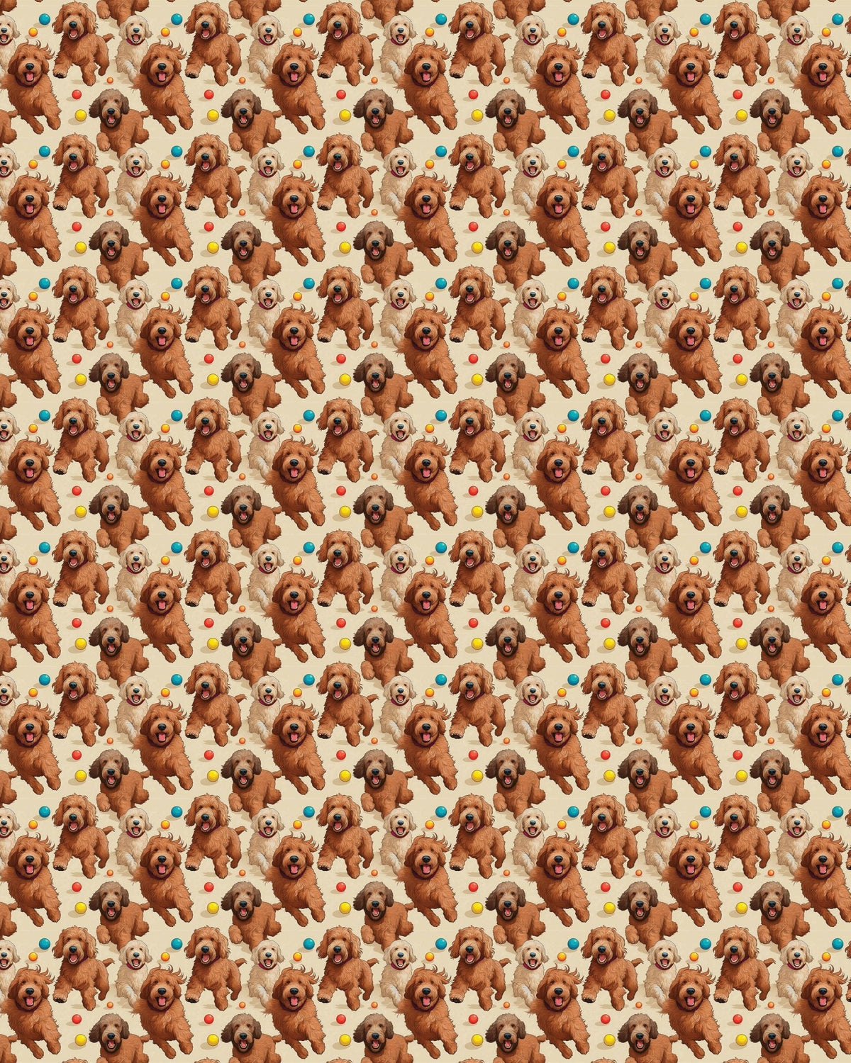 Doodle Frolics Sherpa Blanket