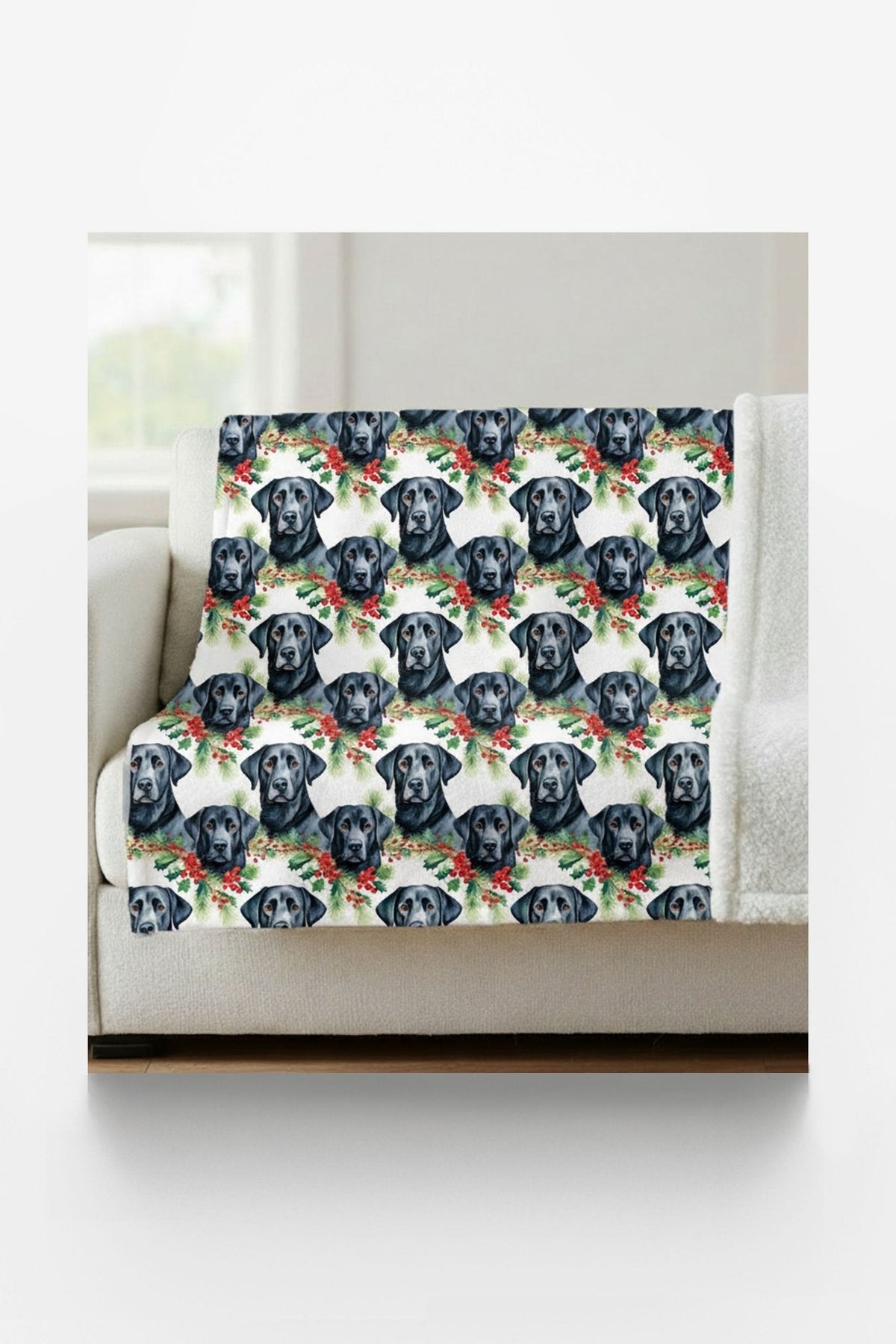 The Holiday Lab Sherpa Blanket