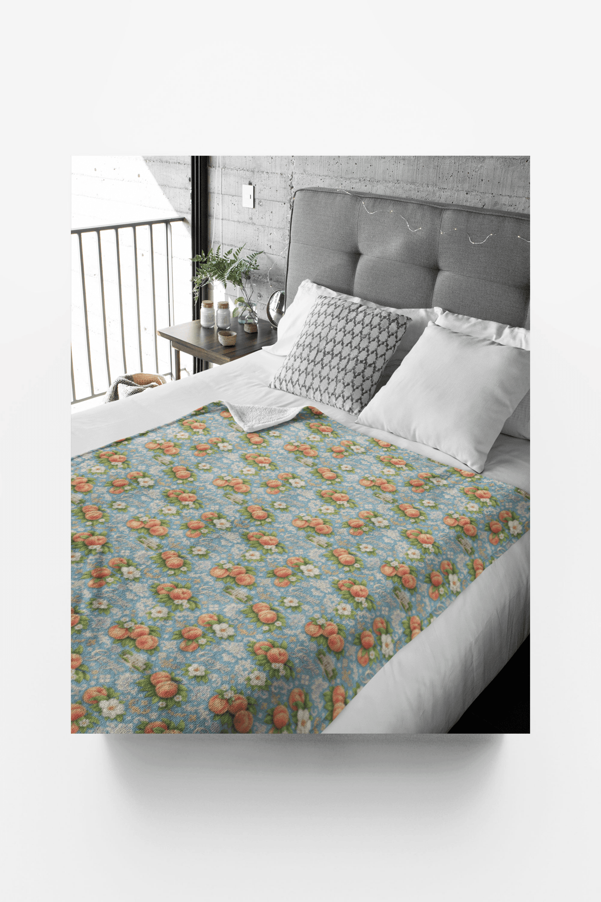 Georgia Peach State Classic Sherpa Blanket