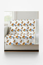 Golden Glide Sherpa Blanket