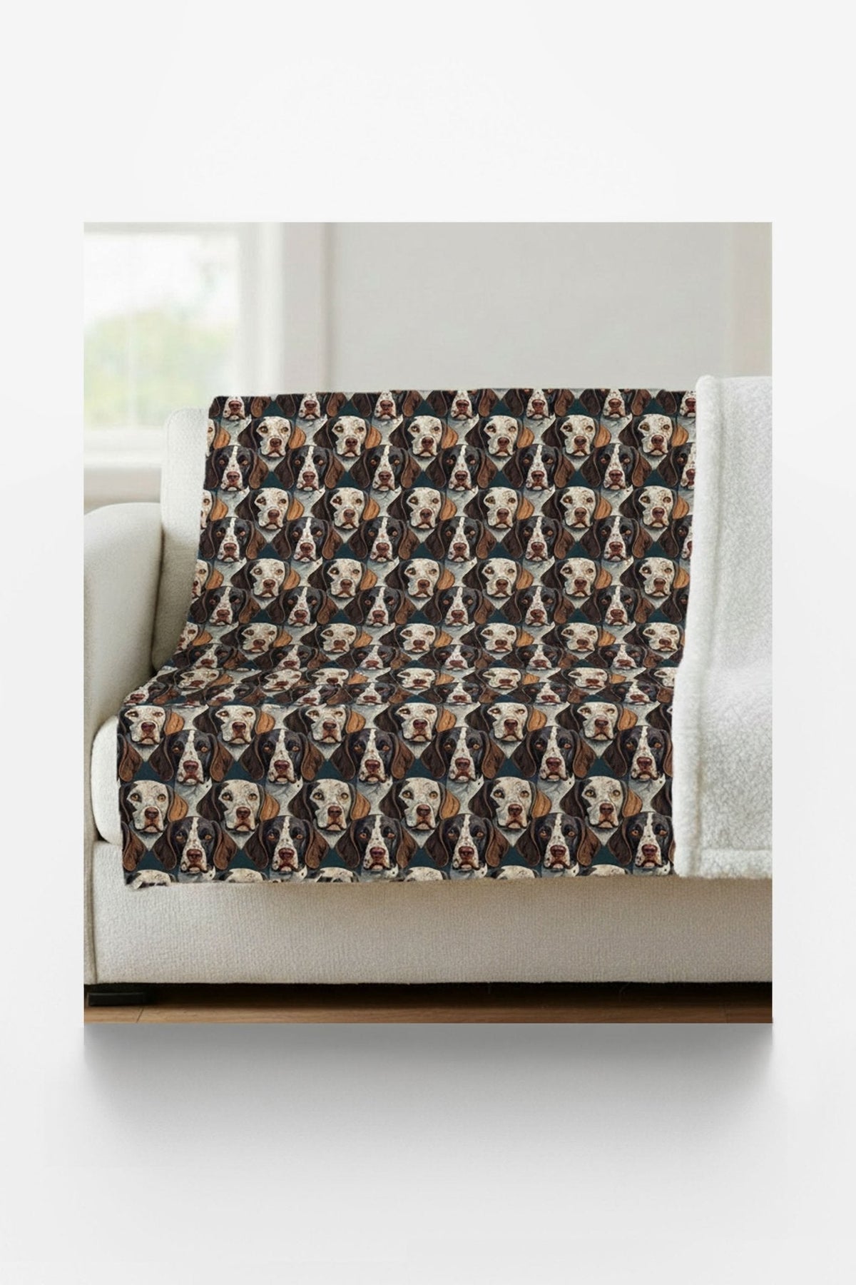The Pointer's Path Sherpa Blanket