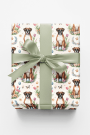 Easter Garden Boxer Wrapping Paper