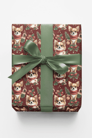 Christmas Chihuahua Boutique Wrapping Paper