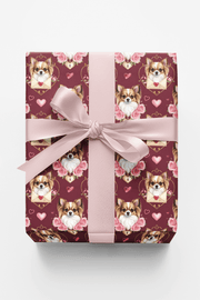 Valentine’s Chihuahua Sweethearts Wrapping Paper