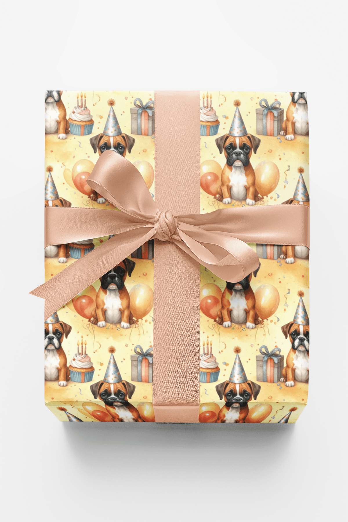 Birthday Boxer Celebration Wrapping Paper