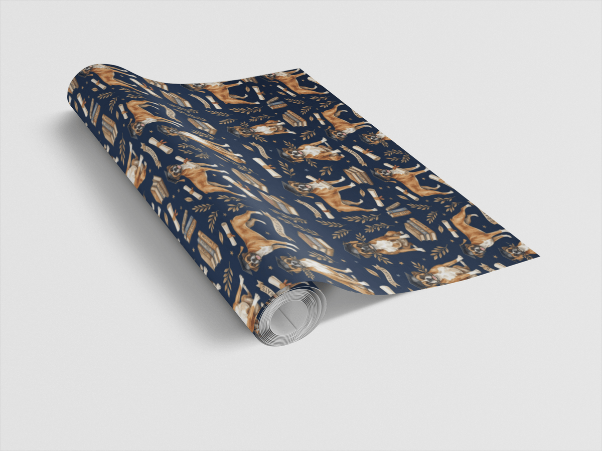 Graduation Boxer Wrapping Paper