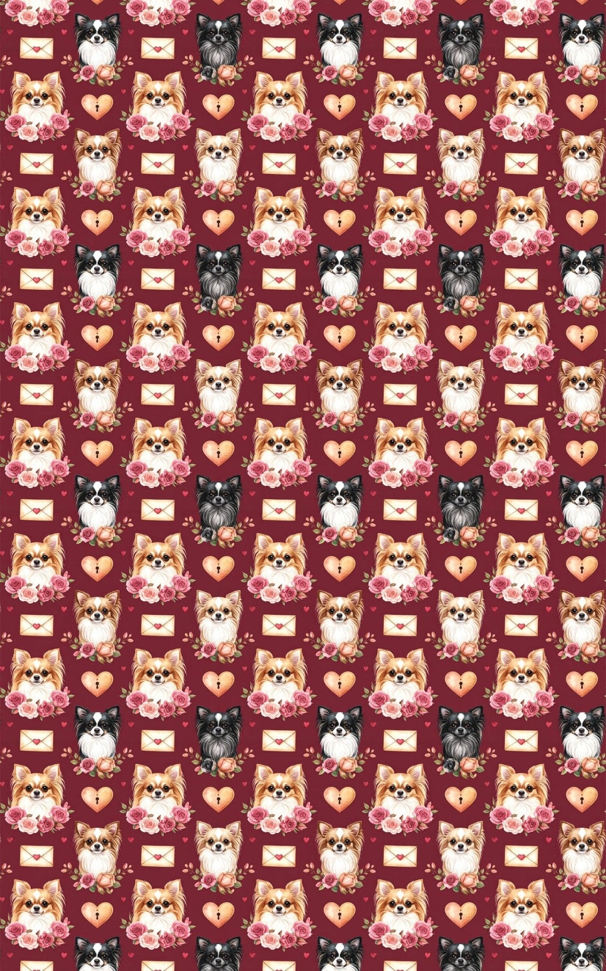 Chihuahua Love & Kisses Wrapping Paper