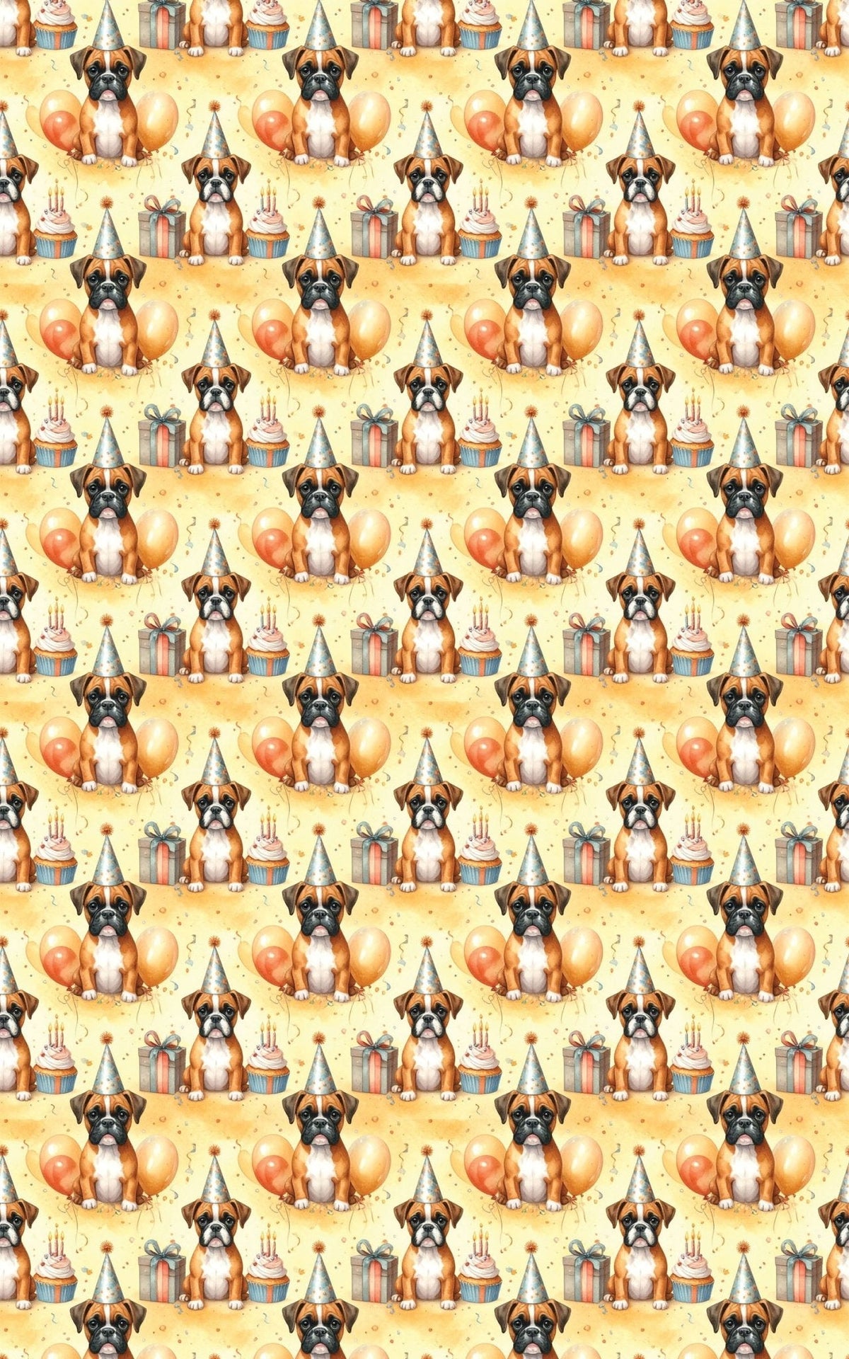 Birthday Boxer Celebration Wrapping Paper