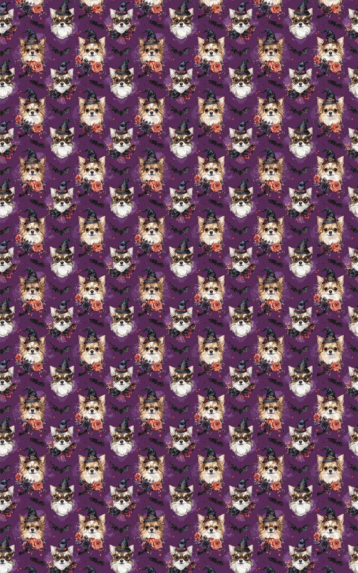 Chihuahua Spooky Party Wrapping Paper