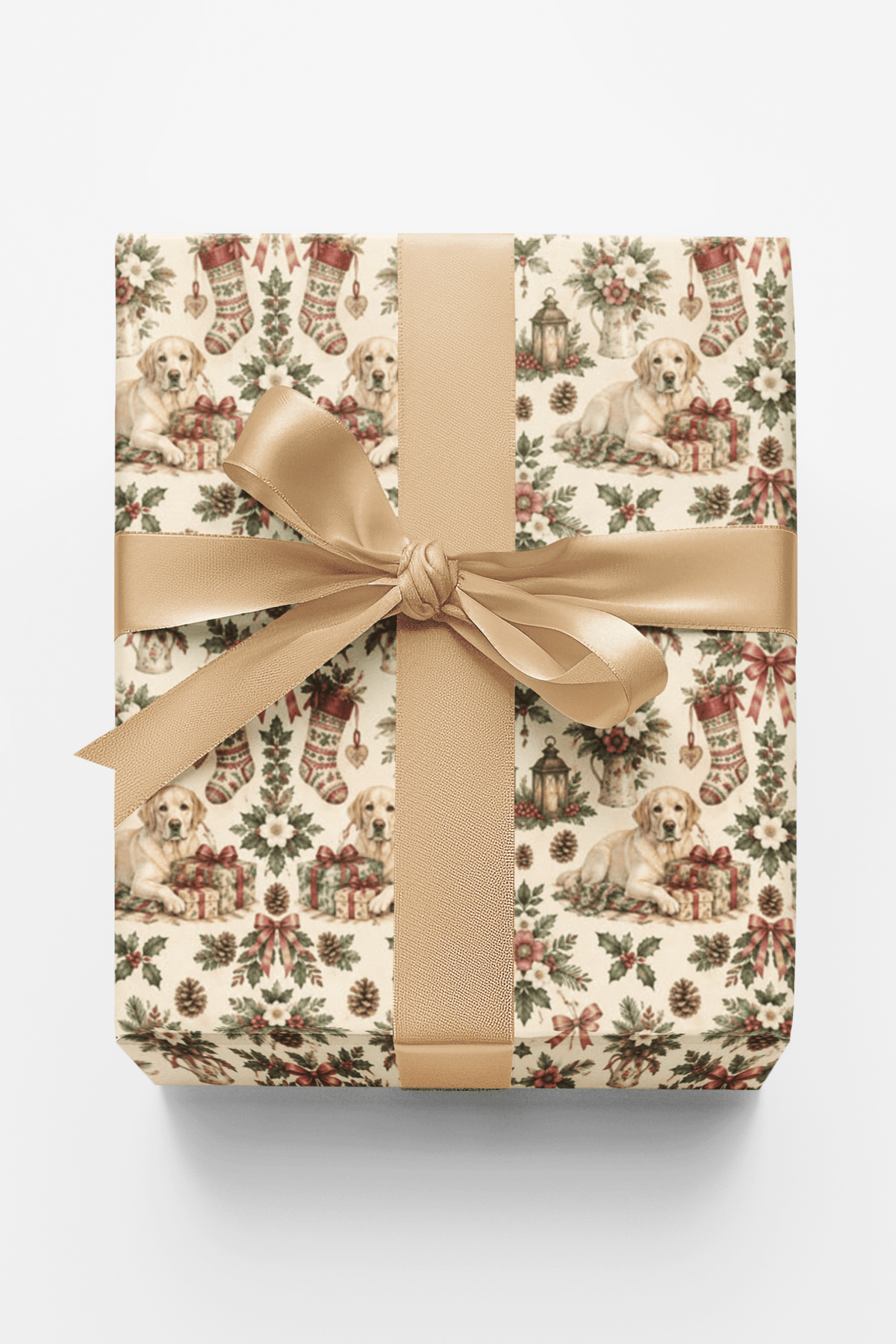 Imperial Christmas Labradors Wrapping Paper
