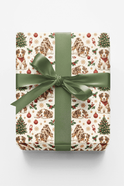 Red Merle Holiday Wrapping Paper