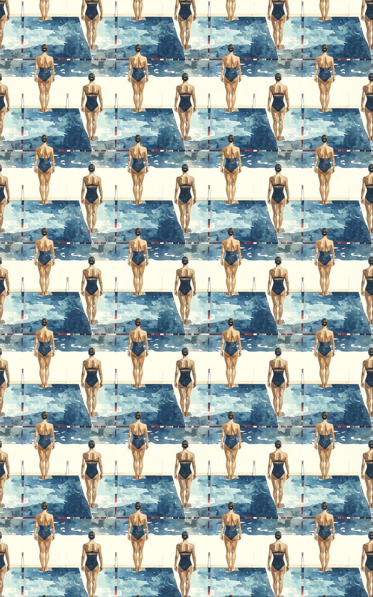 Diving Board & Splash Wrapping Paper