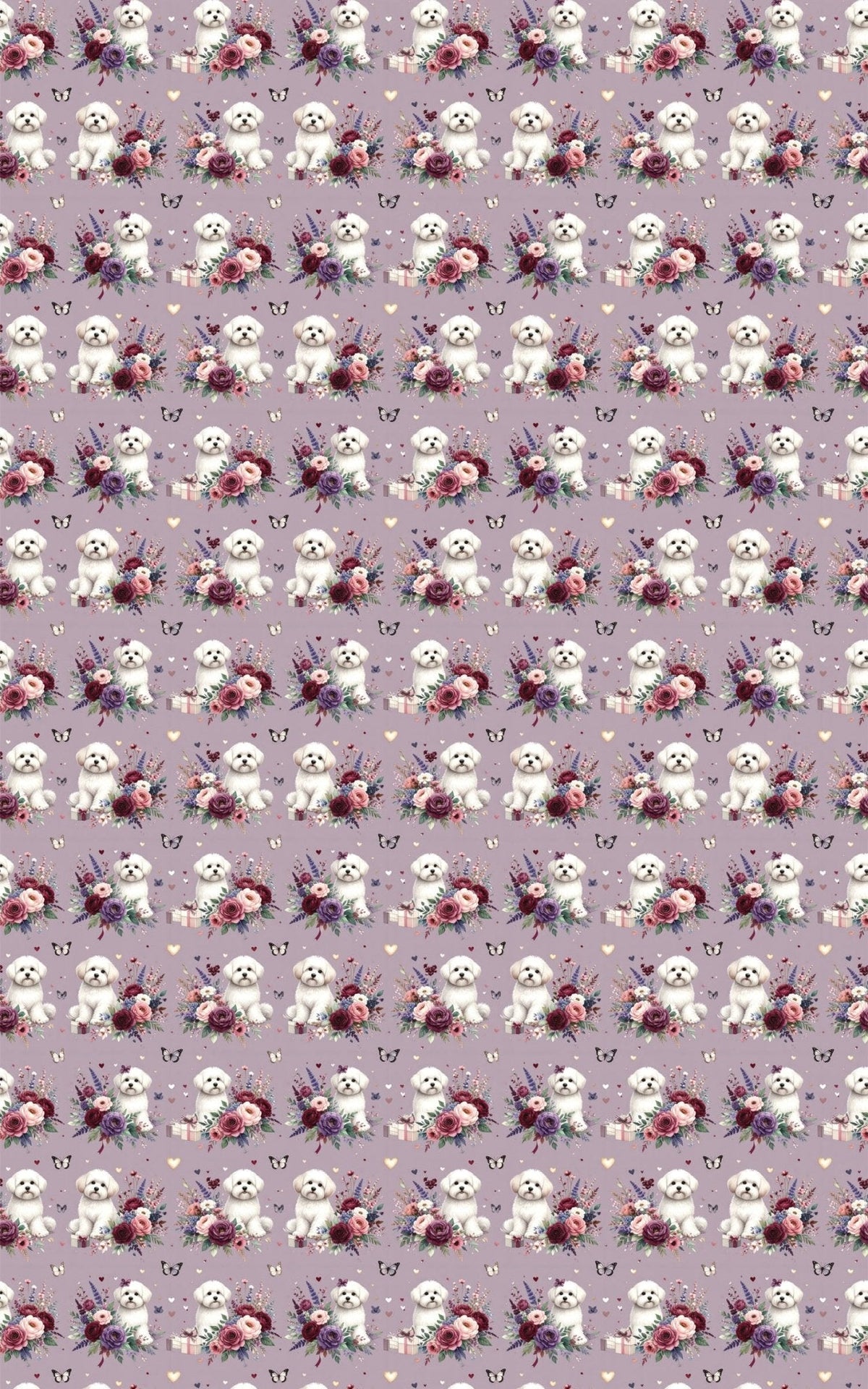 Mother’s Day Maltese Wrapping Paper