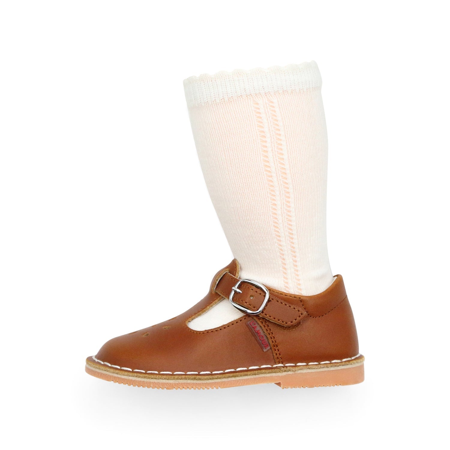 Openwork Knee Sock (milk)