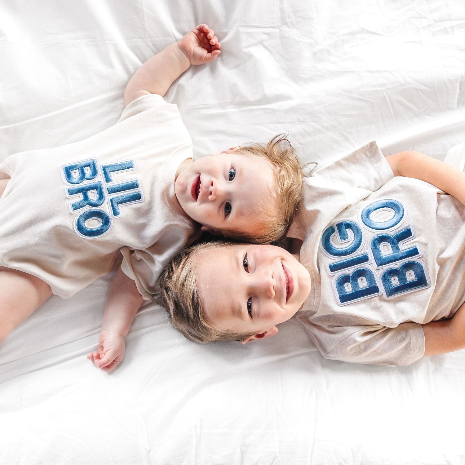 Big Bro Embroidered Patch Short Sleeve T-shirt