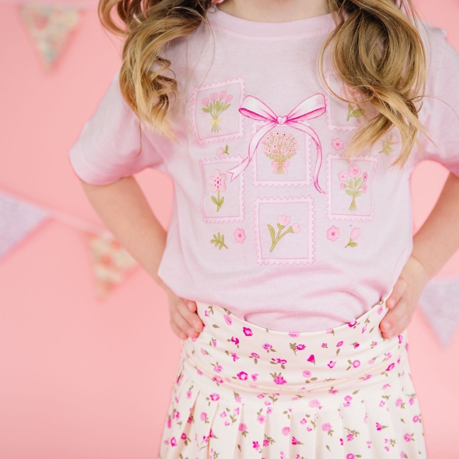 Ditsy Floral Athletic Skort