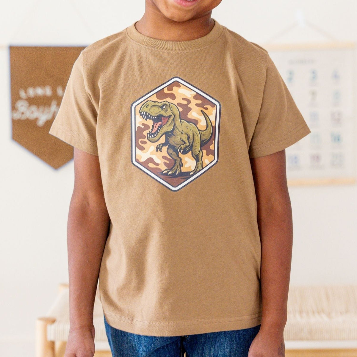 Camo Rawr Short Sleeve T-shirt