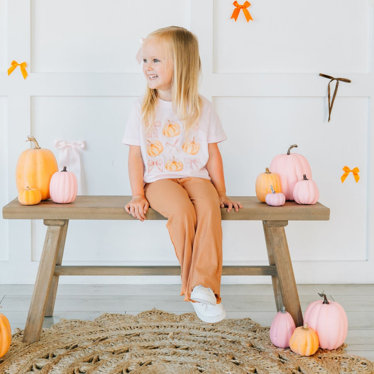 Coquette Pumpkin Short Sleeve T-shirt