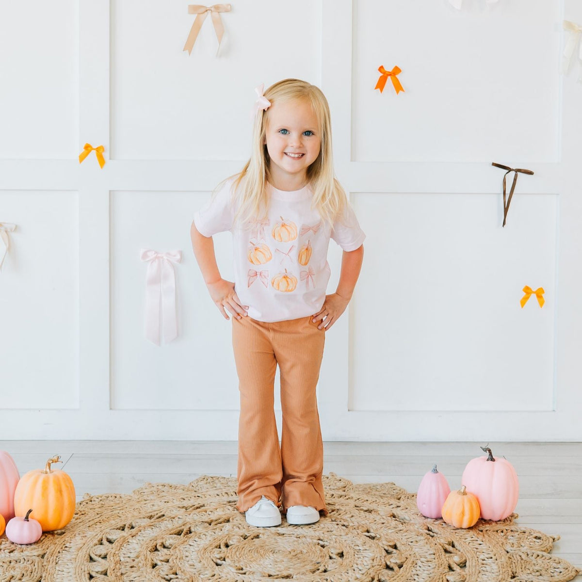 Coquette Pumpkin Short Sleeve T-shirt