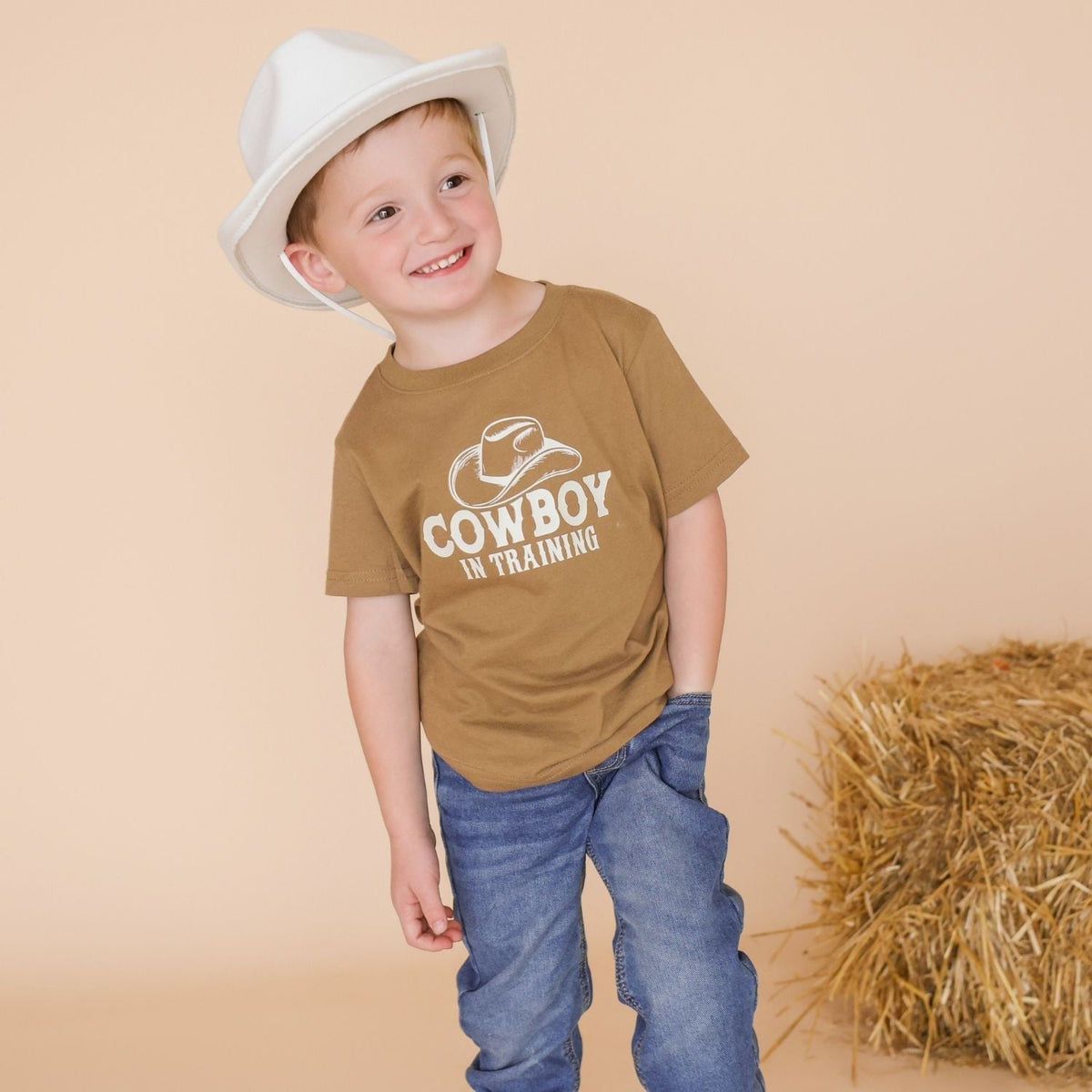 Cowboy In Training Western Short Sleeve T-shirt